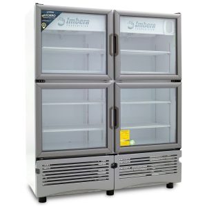 Refrigerador cervecero Imbera color negro de puerta de vidrio con capacidad de 1350 botellas- CCV-1350 - Imagen 7