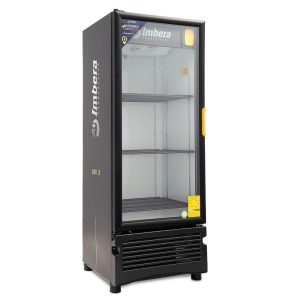 Refrigerador exhibidor Imbera color blanco de puerta de vidrio con capacidad de 4 pies – VRS-05 - Imagen 5