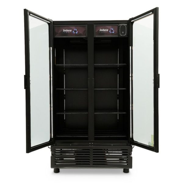 Refrigerador Imbera Cobalt con dos puertas de vidrio con capacidad de 26 pies- VR-26 Cobalt - Imagen 3