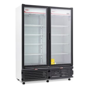 Refrigerador cervecero Imbera color negro de puerta de vidrio con capacidad de 1350 botellas- CCV-1350 - Imagen 10