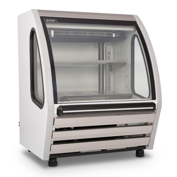 Vitrina delicatessen Imbera color blanco de 1m de largo – BHS100-B