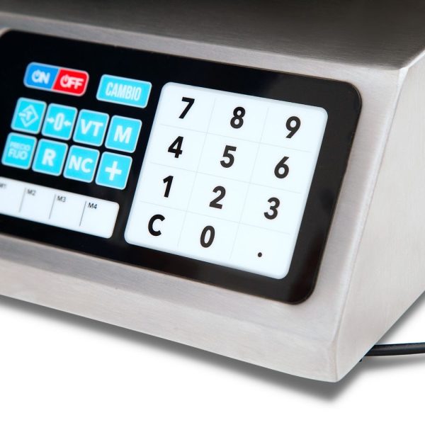 Báscula comercial Protek con capacidad de 40kg- BPK-40 - Imagen 4