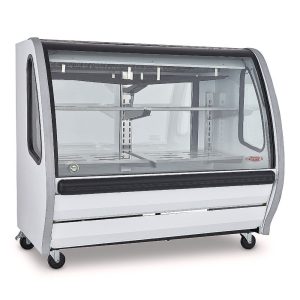 Vitrina delicatessen Imbera color blanco de 1m de largo – BHS100-B - Imagen 12