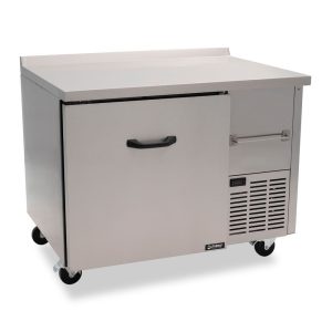 Mesa fría Imbera elaborada en acero inoxidable con mesa de trabajo sanalite y 9insertos – PTP22-F21 - Imagen 10