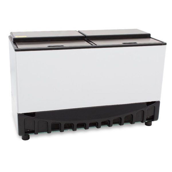 Refrigerador Horizontal Imbera de Doble Puerta Deslizable de Acero Inoxidable con Capacidad de 18 pies – HR-18