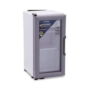 Refrigerador Exhibidor Imbera de Puerta de Cristal con Capacidad de 4 pies y Gabinete de Color Blanco – VR-04 - Imagen 8