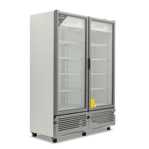 Refrigerador cervecero Imbera color negro de puerta de vidrio con capacidad de 144 botellas – CCV-144 - Imagen 13
