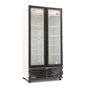 Refrigerador Exhibidor Imbera de Puerta de Vidrio con Capacidad de 8 pies y Gabinete de Color Blanco – VR-08 - Imagen 8