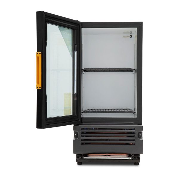 Refrigerador cervecero Imbera color negro de puerta de vidrio con capacidad de 72 botellas – CCV-72 - Imagen 3