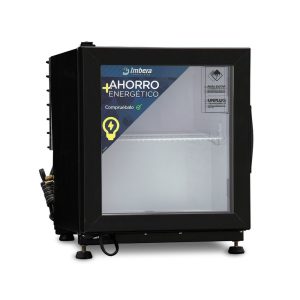 Refrigerador Exhibidor Imbera de Puerta de Cristal con Capacidad de 4 pies y Gabinete de Color Blanco – VR-04 - Imagen 5