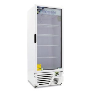 Congelador Exhibidor de Mostrador Imbera de Puerta de Cristal con Capacidad de1.5 pies y Gabinete de Color Blanco – VF-1.5 - Imagen 8