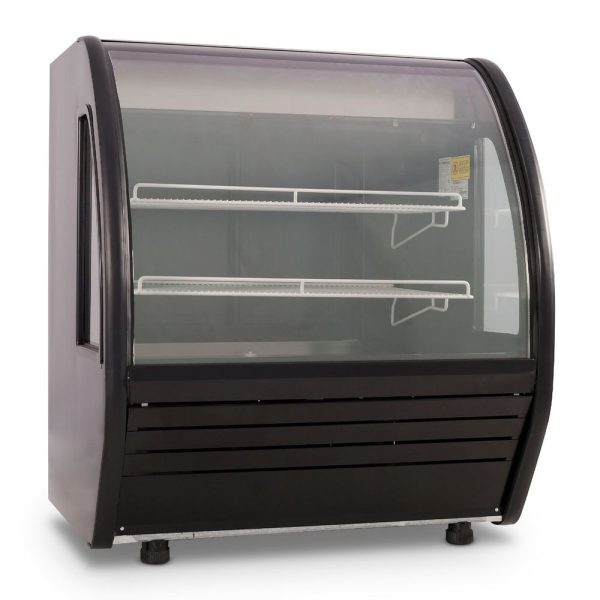 Vitrina para lácteos Imbera color negro de 1m de largo- BHS-10