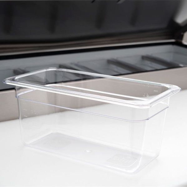 Mesa fría Imbera elaborada en acero inoxidable con mesa de trabajo sanalite y 6insertos – PTP10-F01 - Imagen 4
