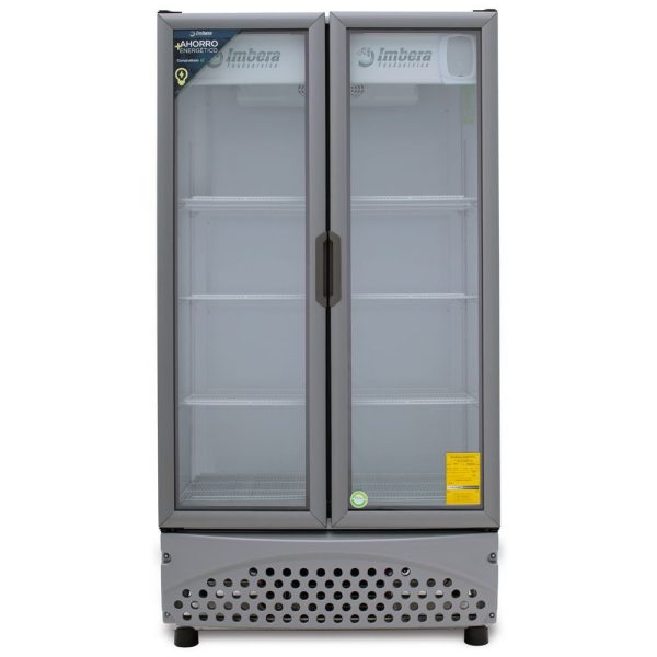 Refrigerador Exhibidor Imbera de 2 Puertas de Cristal con Capacidad de 26 pies y Gabinete de Color Blanco – VR-26 2PC - Imagen 2
