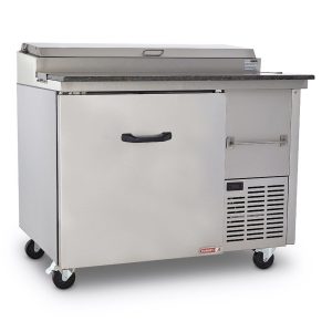 Mesa fría Imbera elaborada en acero inoxidable con mesa de trabajo sanalite y 6insertos – PTP10-F01 - Imagen 12