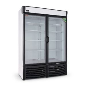 Refrigerador Exhibidor Imbera de 3 Puertas de Vidrio con capacidad de 42 pies y gabinete de color blanco – G342 3P - Imagen 6