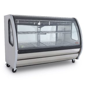 Vitrina carnicera Imbera de acero inoxidable de 2m de largo- BHS200C-I - Imagen 3
