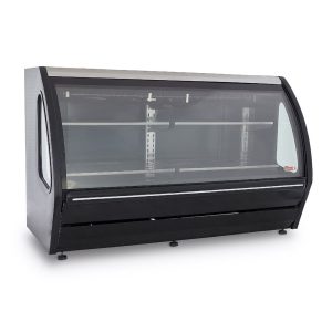 Vitrina delicatessen Imbera color negro de 1.8m de largo- BHS200-N - Imagen 2