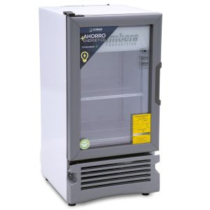 Refrigerador Exhibidor Imbera de Puerta de Cristal con Capacidad de 4 pies y Gabinete de Color Blanco – VR-04 - Imagen 6